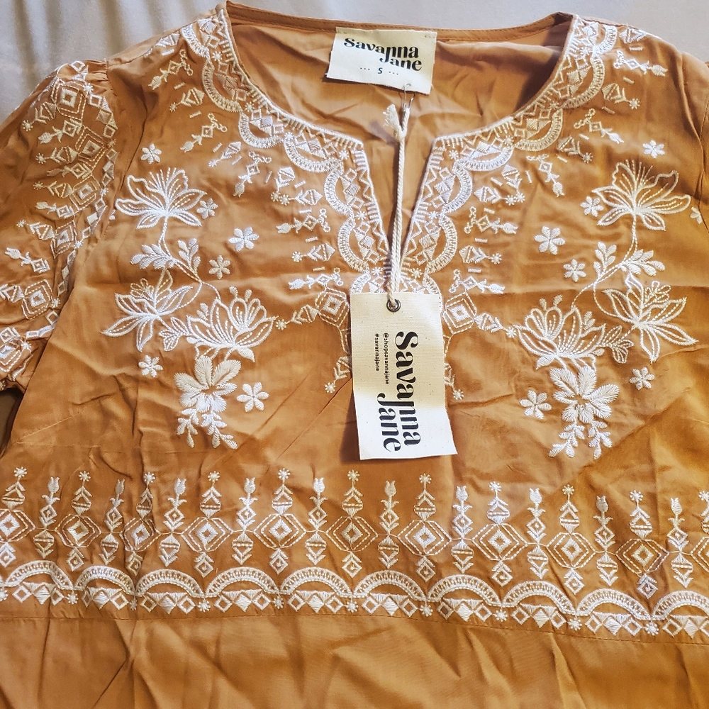 Dark Yellow/Mustard Long Sleeve Top